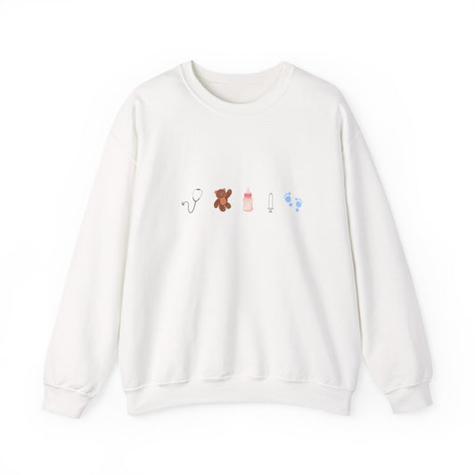 NICU Nurse Crewneck – Tiny Patients, Big Hearts